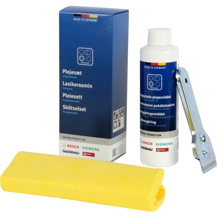 Allt-i-ett-underhållskit för induktions- och glashällar