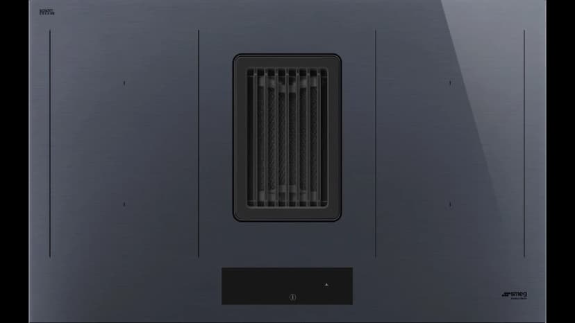 Image of SMEG 'Neptune Grey Linea' HOBD182DG